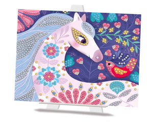 Cartes à créer "Chevaux de diamants"