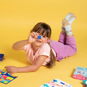Silipop bleu – Mosaïques à clipser en silicone dès 3 ans