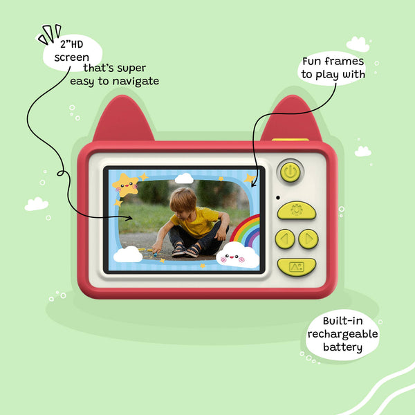Akito the Fox - Appareil photo numérique pour enfants - Modèle C