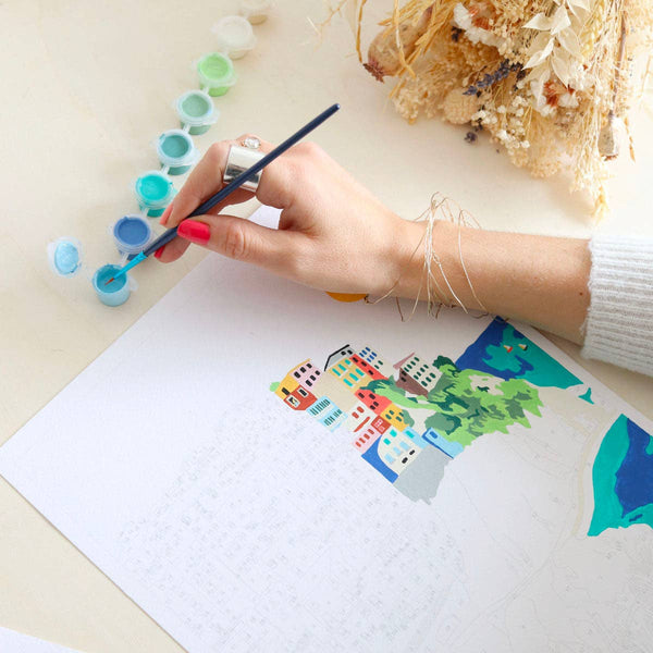 Kit peinture au numéro - Cinque terre