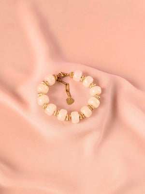 Bracelet GIGI: Ivoire / Fermoir