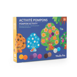 Activité pompons arbres Les Toupitis
