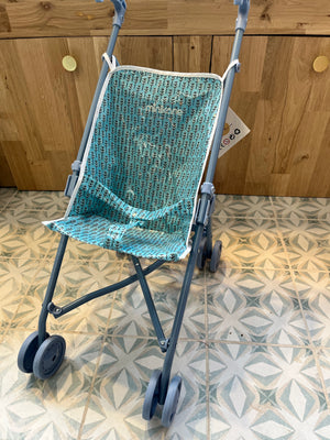 Poussette poupée arbres enneigés MINIKANE