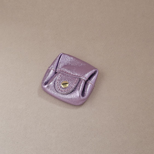 Porte monnaie carré cuir Crapaud: Mint