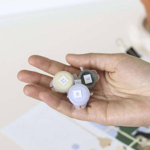 Number Painting Kit - Flowers by Art.iisan