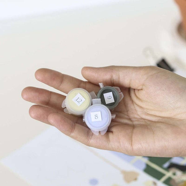 Number Painting Kit - Flowers by Art.iisan