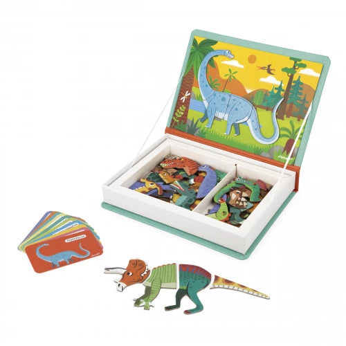 Janod Magnéti'book Dinosaures, 40 magnets