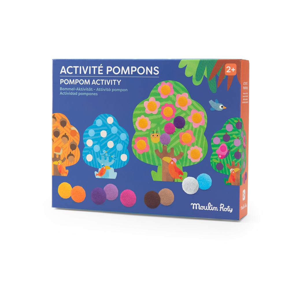 Activité pompons arbres Les Toupitis