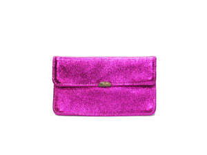 Porte monnaie cuir tout en un compact: Acier