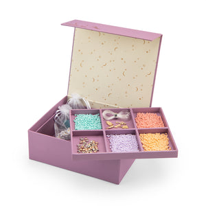 Coffret perles de rocaille Les fées