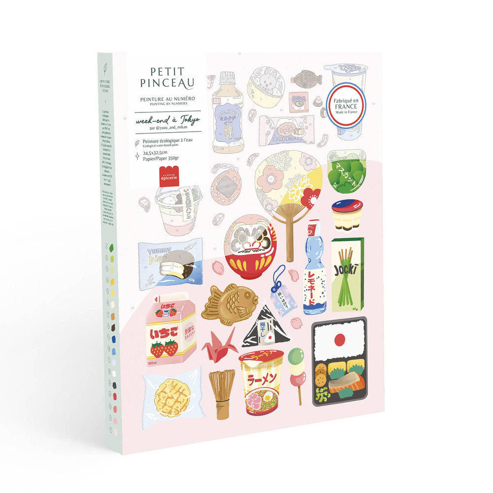 Kit peinture au numéro - Week-end à Tokyo