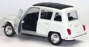 Renault 4 en métal, rétro friction