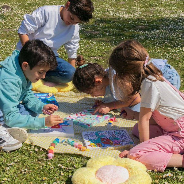 Kit peinture au numéro - Petit Pinceau Kids Fun Gang