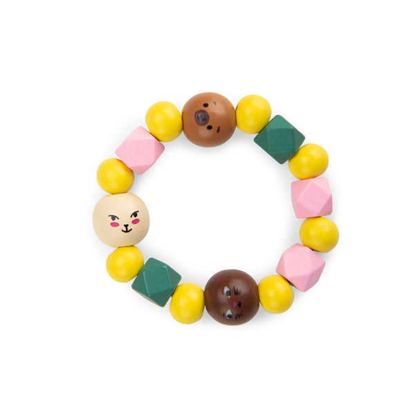 Mon Coffret de perles en bois Les Minouchkas moulin roty