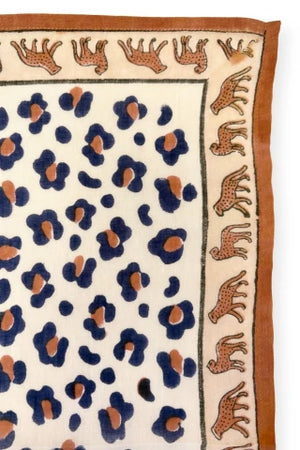 Big foulard Apaches Dupatta felinda rust