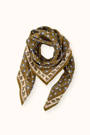 Big foulard Apaches Dupatta felinda tapenade