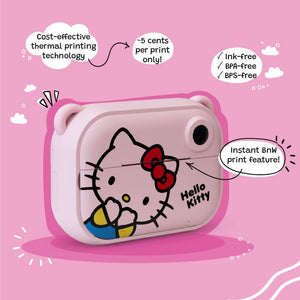 Appareil photo imprimé et numérique Hello Kitty – Modèle P