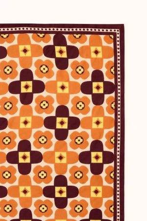 Big foulard Apaches Latika caleido auburn