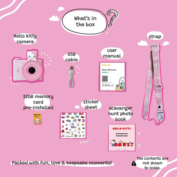 Mini Hello Kitty - Appareil photo numérique - Modèle A