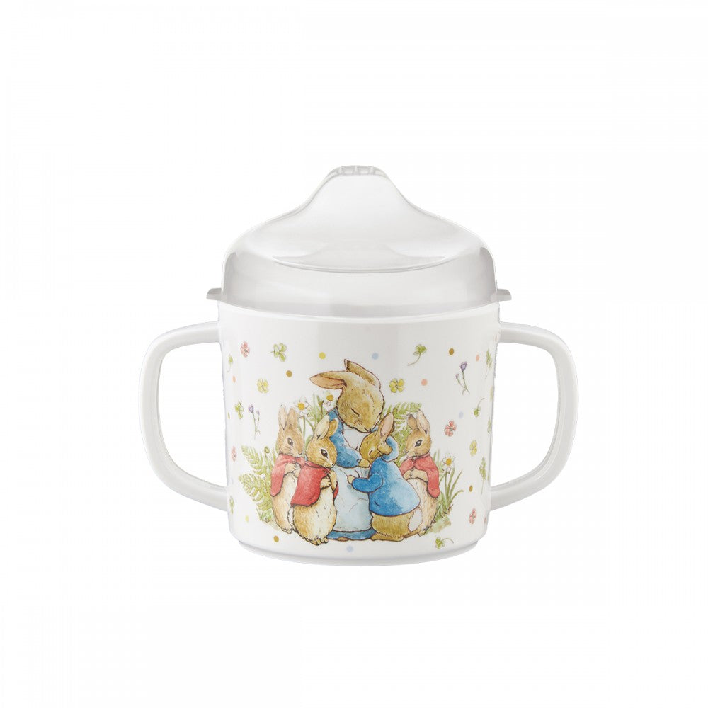 Tasse d'apprentissage antidérapante « Oie » pierre lapin