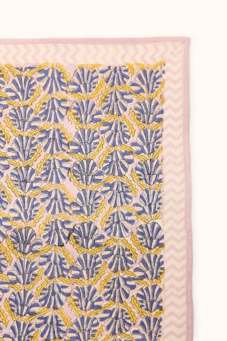Apaches collections Small foulard coton manika Molly lilas