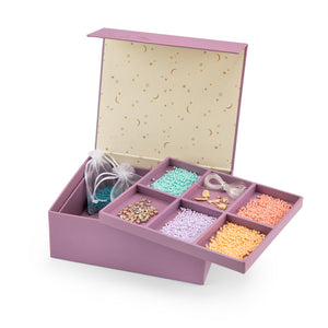 Coffret perles de rocaille Les fées