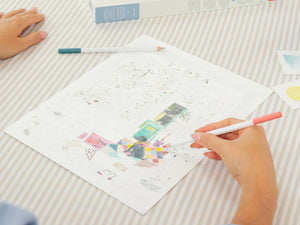 Petit crayon coloriage au numéro Flora