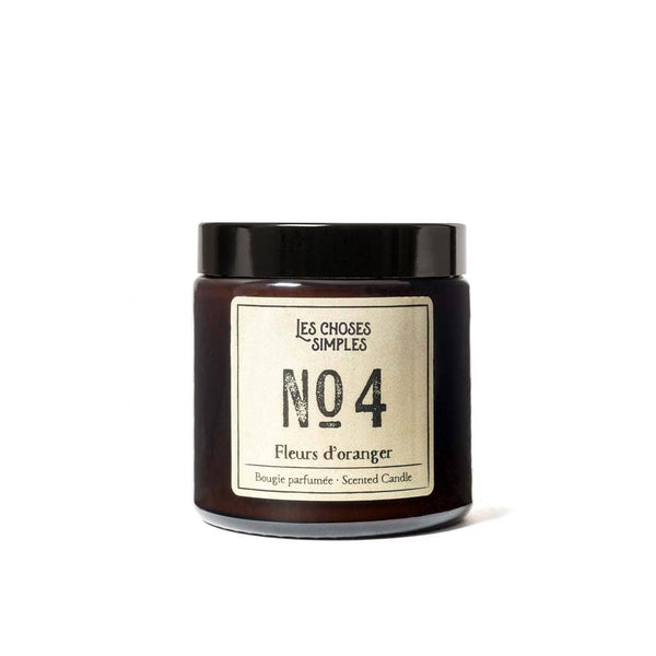 Petite bougie parfumée en cire de soja - N°4 (Fleur d’oranger)