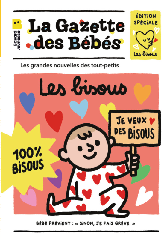 GAZETTE DES BEBES LES BISOUS