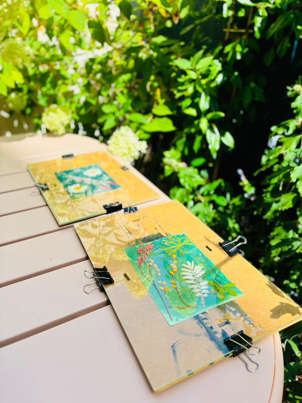 Atelier découverte cyanotype