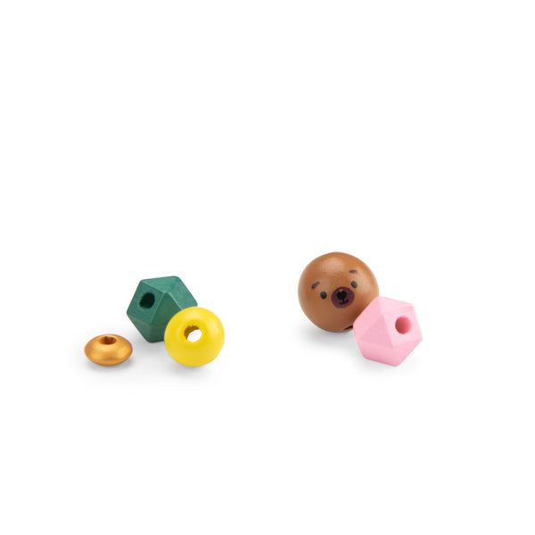 Mon Coffret de perles en bois Les Minouchkas moulin roty