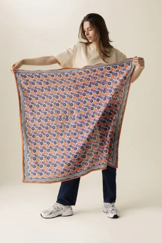 Big foulard Apaches Latika pâquerette Macadamia