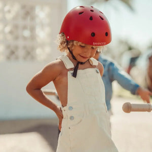 CASQUE BANWOOD - ROUGE (50-54 cm)