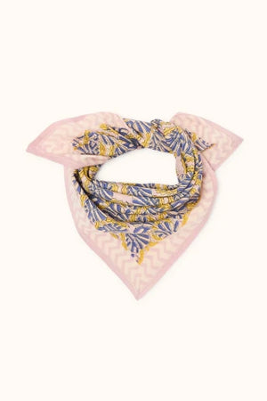 Apaches collections Small foulard coton manika Molly lilas