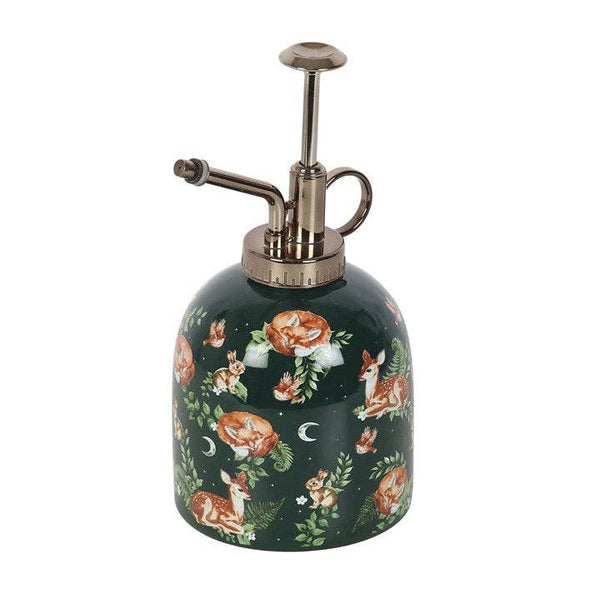 Pulvérisateur pour plantes en céramique «Faon et amis» motif forêt
