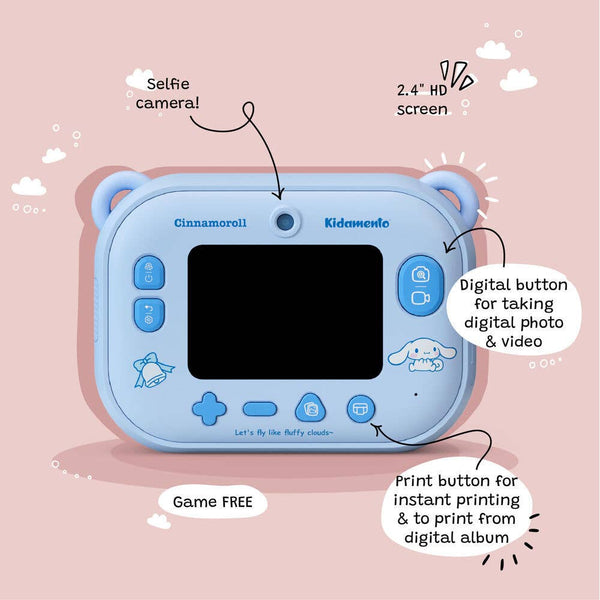Cinnamoroll – Appareil photo imprimante et numérique - Modèle P