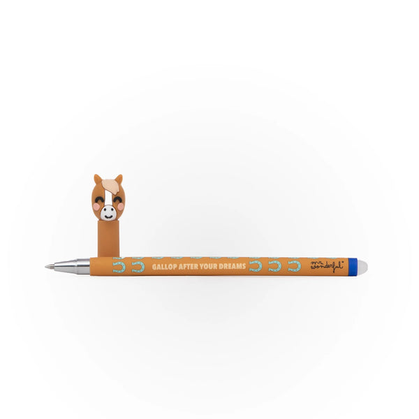 Stylo effaçable Bo-Bo – Rayo le cheval