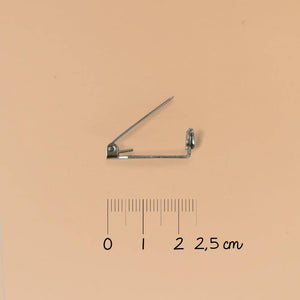 Broche étoile filante - Paillettes bronze
