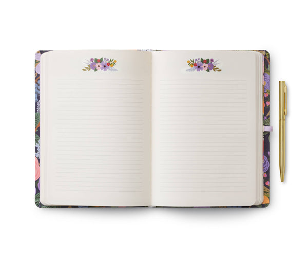 Journal Garden Party avec stylo