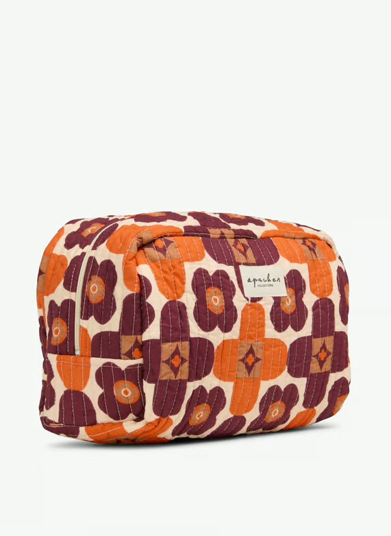 APACHES COLLECTIONS Trousse small de toilette, gaya caleido truffe