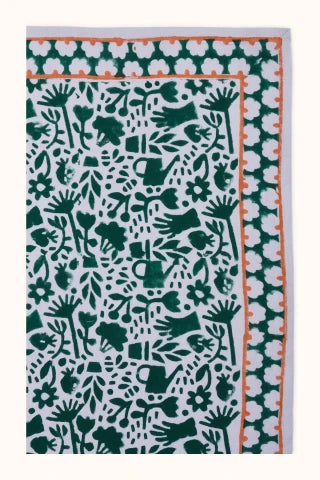 Big foulard Apaches Latika garden lilas