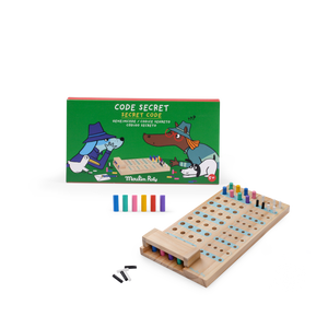 Code secret en bois Les Loufoques