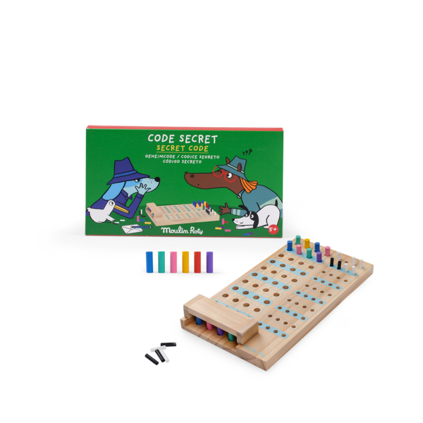 Code secret en bois Les Loufoques