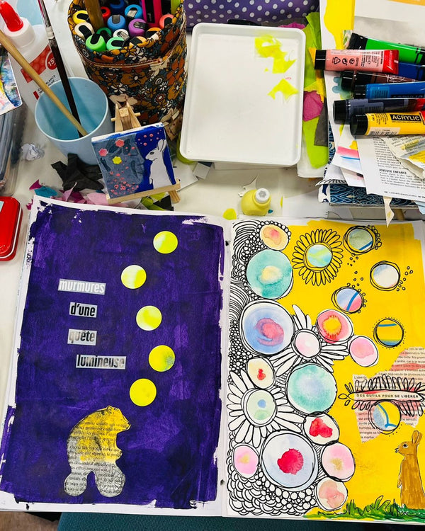 Ateliers découverte du journal créatif
