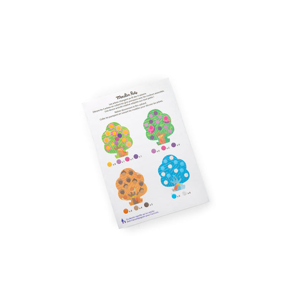 Activité pompons arbres Les Toupitis