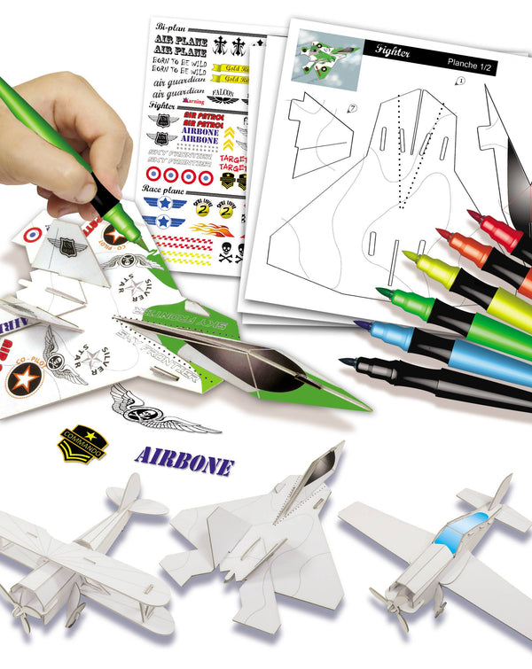 Maquettes déco "Avions"