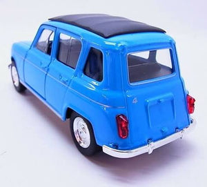Renault 4 en métal, rétro friction