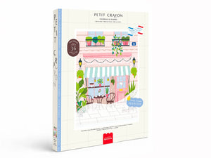 Petit crayon coloriage au numéro Morning spot