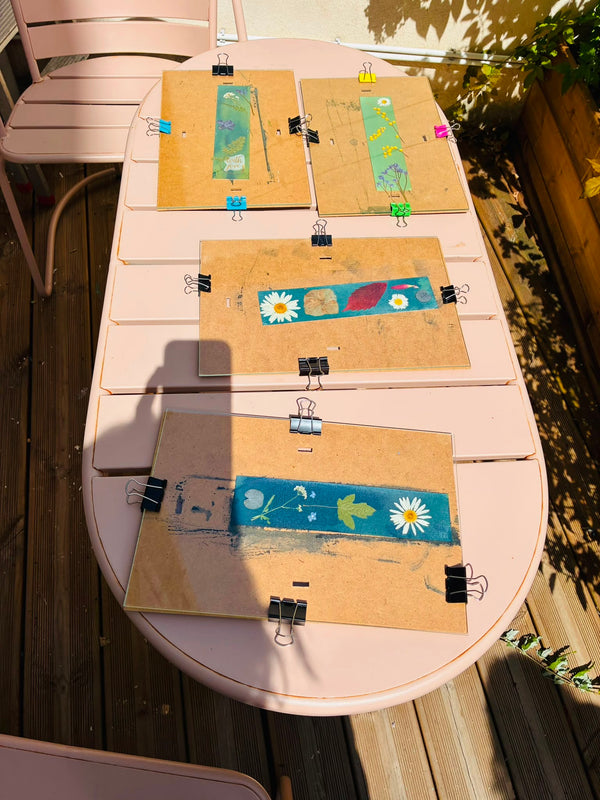 Atelier découverte cyanotype