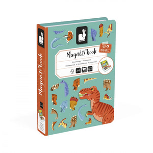 Janod Magnéti'book Dinosaures, 40 magnets